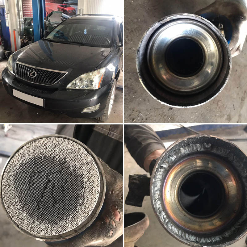 Удалили катализатор на Lexus RX330 в Набережных Челнах